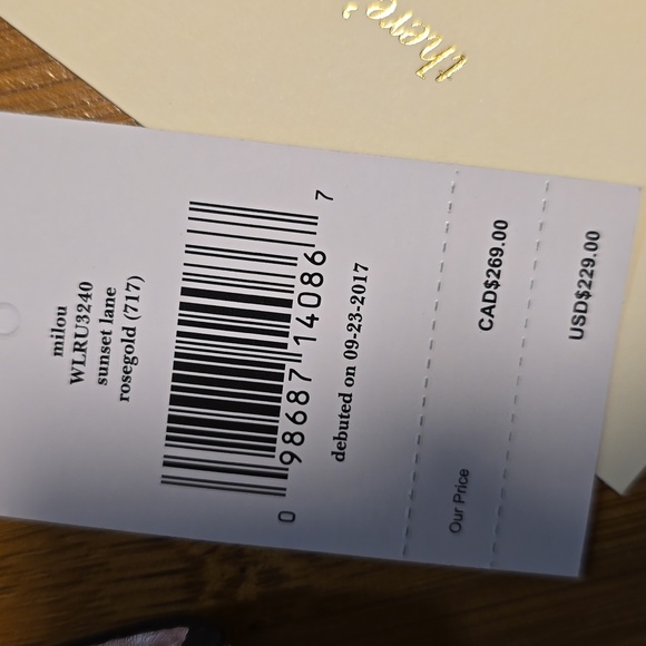 Nwt Kate Spade bag in rose gold - Picture 8 of 10